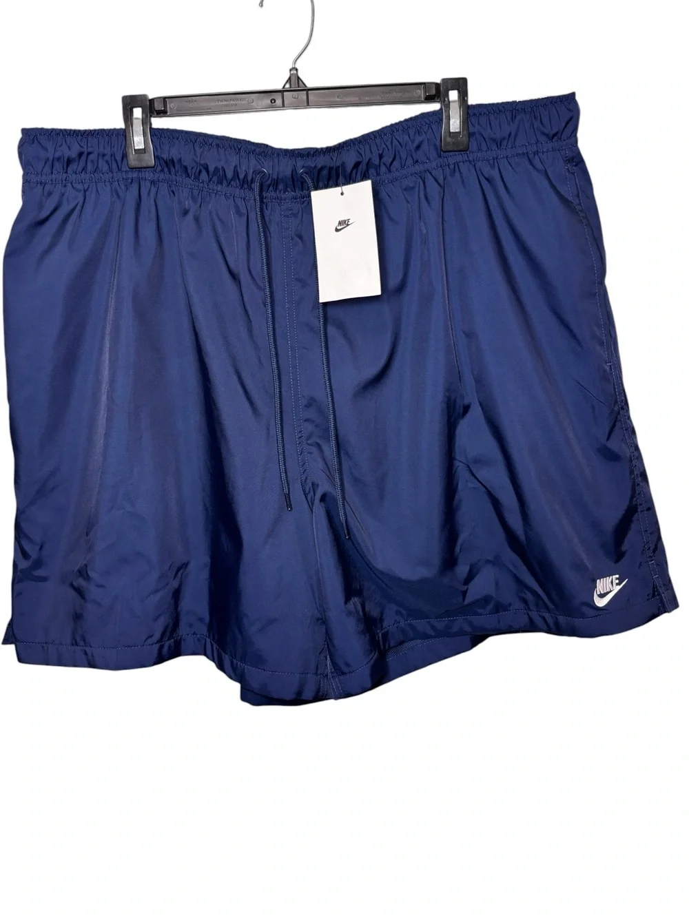 Nike Club Woven Flow Shorts Mens Navy Blue Lined FN3307-410 Size XXL Brand New - Picture 1 of 8